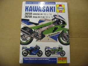 Kawasaki ZXR750 workshop manual